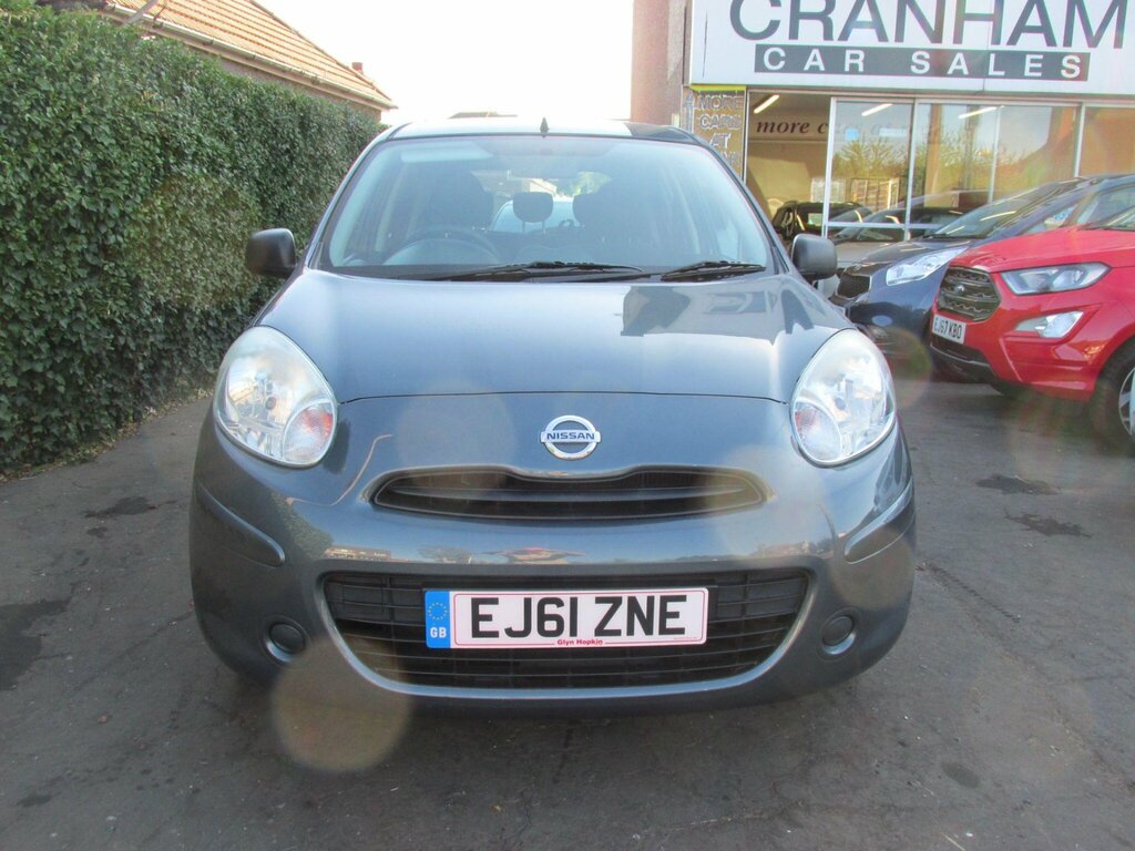 Nissan Micra 1.2 12V Visia Cvt Euro 5 Grey