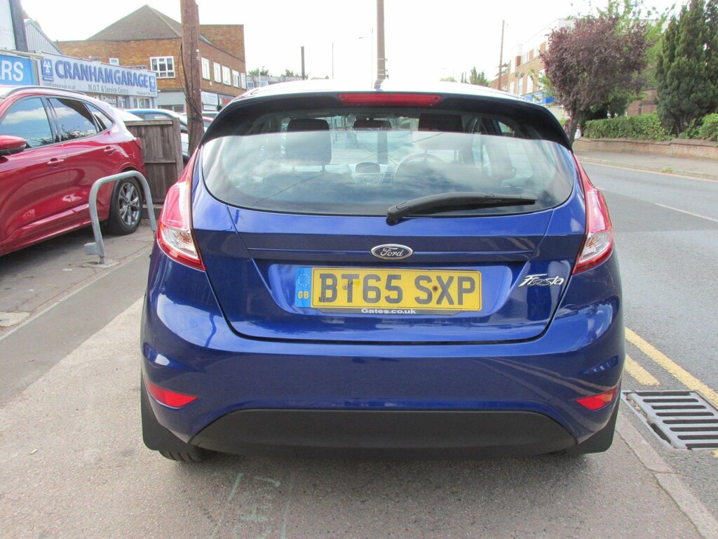 Ford Fiesta 1.25 Zetec Euro 6 Blue #5
