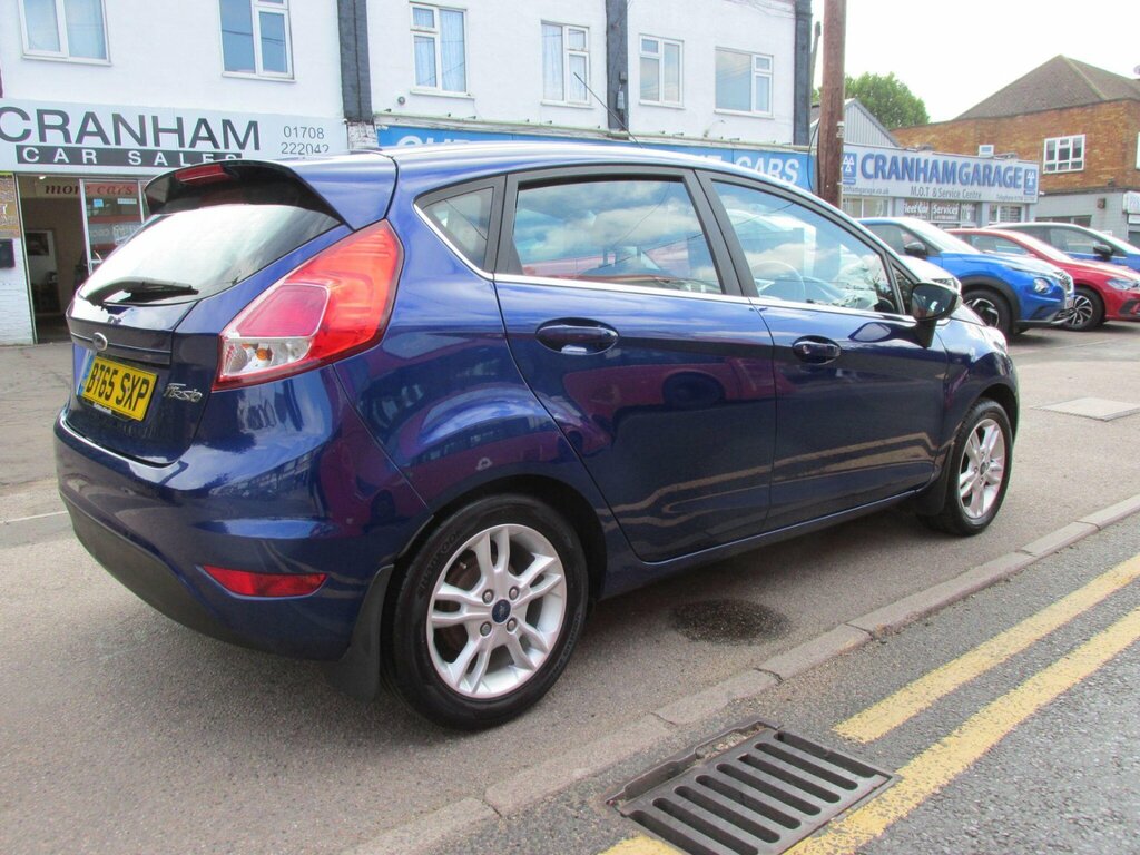 Ford Fiesta 1.25 Zetec Euro 6 Blue #6