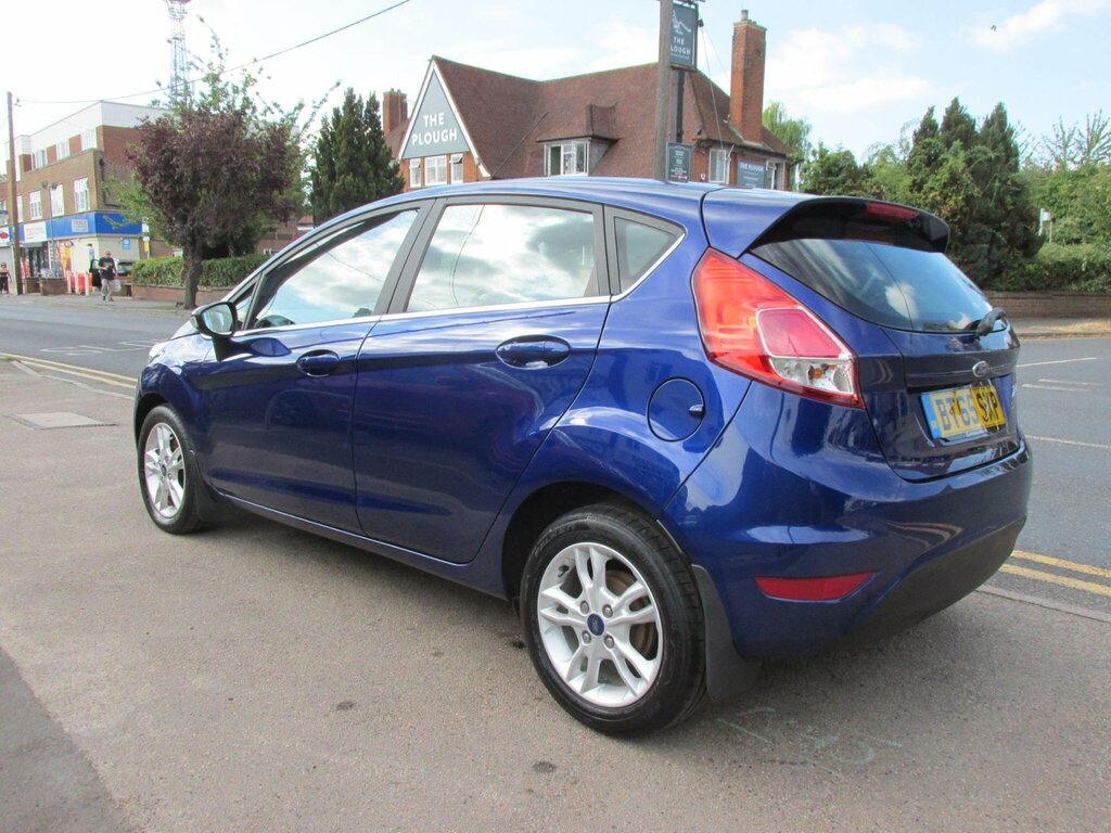 Ford Fiesta 1.25 Zetec Euro 6 Blue #4