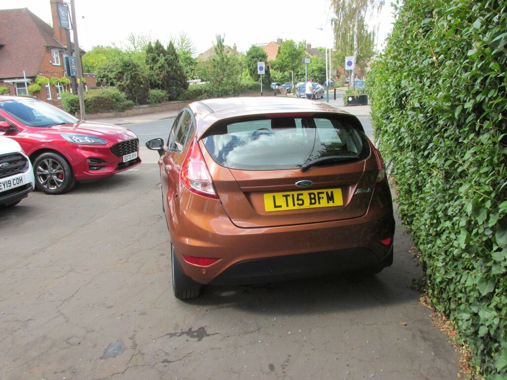 Ford Fiesta 1.25 Zetec Euro 6 LT15BFM Yellow #5