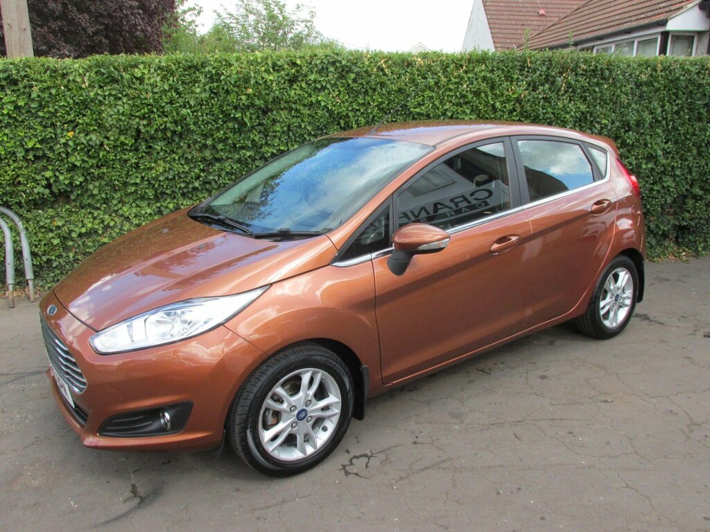 Ford Fiesta 1.25 Zetec Euro 6 LT15BFM Yellow #2