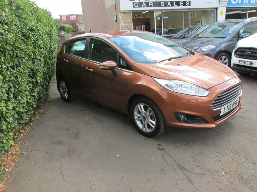 Ford Fiesta 1.25 Zetec Euro 6 LT15BFM Yellow #3