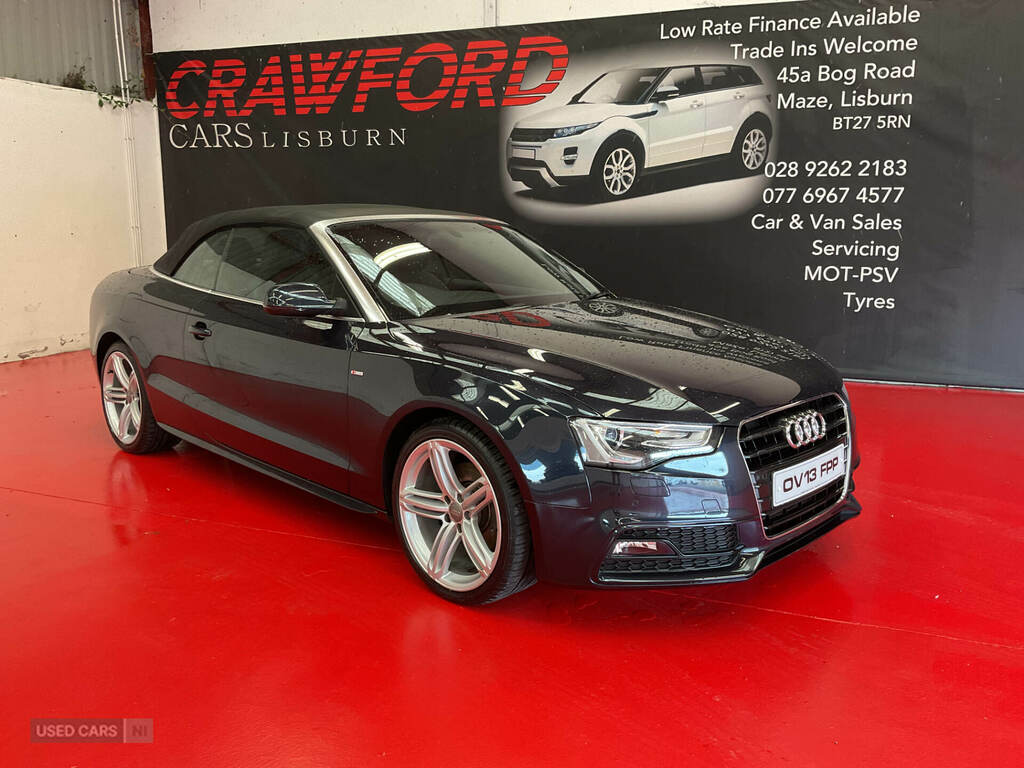 Audi A5 2.0T Fsi S Line Blue