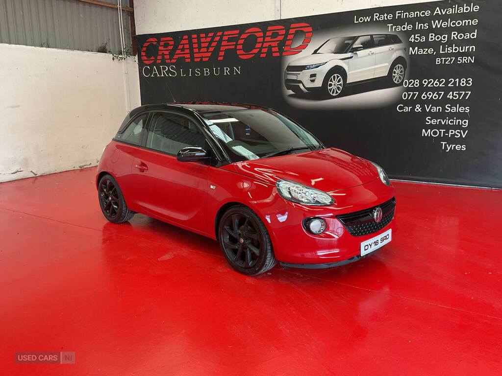Vauxhall Adam 1.2I Energised Red