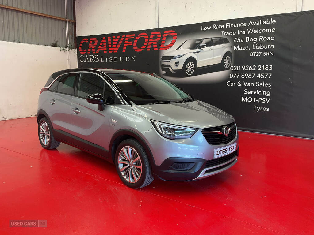 Vauxhall Crossland X 1.2 83 Griffin Start Stop Grey