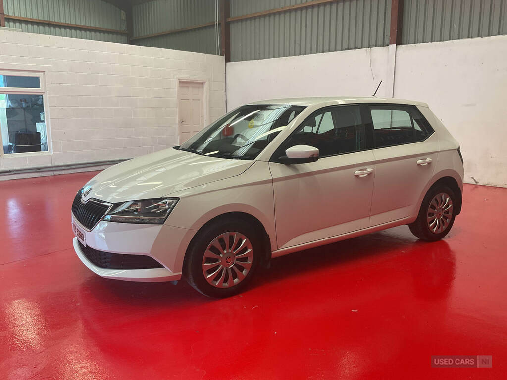 Skoda Fabia 1.0 Mpi 75 S White #2