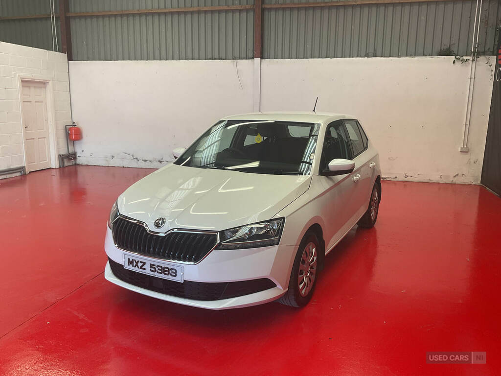 Skoda Fabia 1.0 Mpi 75 S White #3