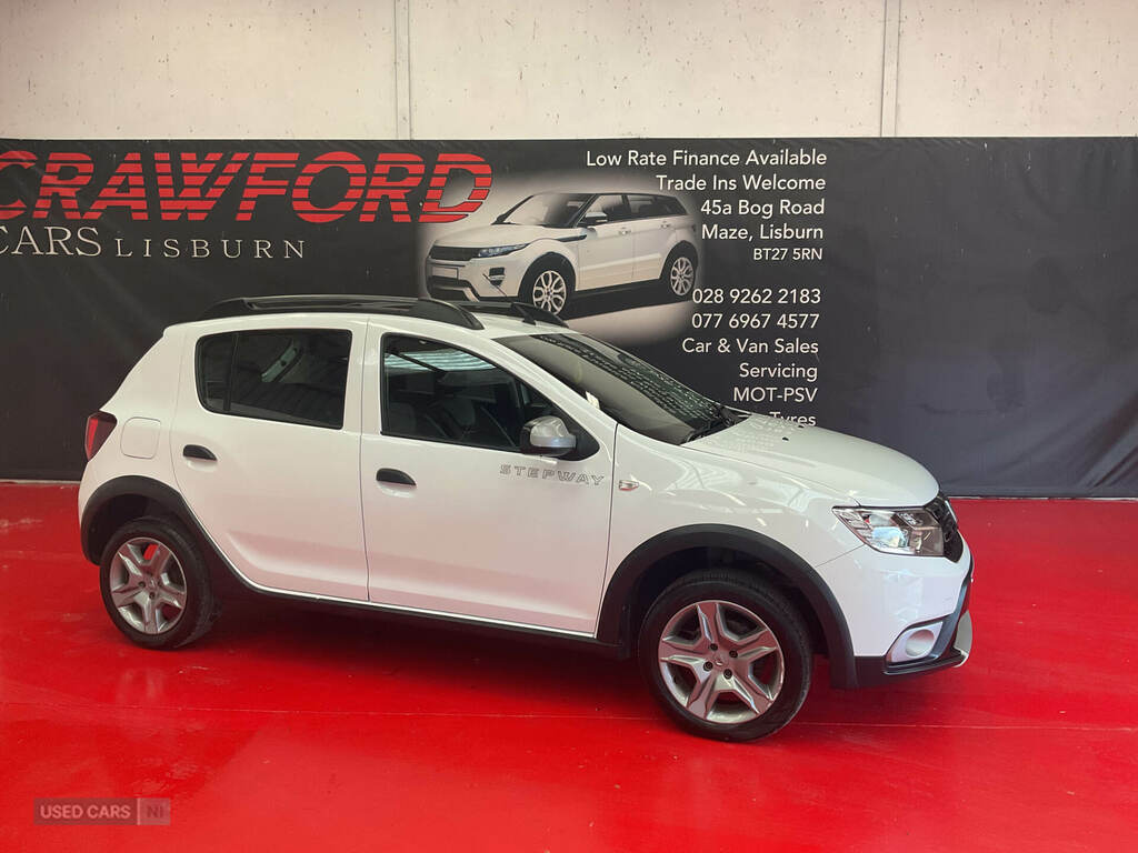 Dacia Sandero Stepway 1.0 Sce Essential DSZ6793 White #2
