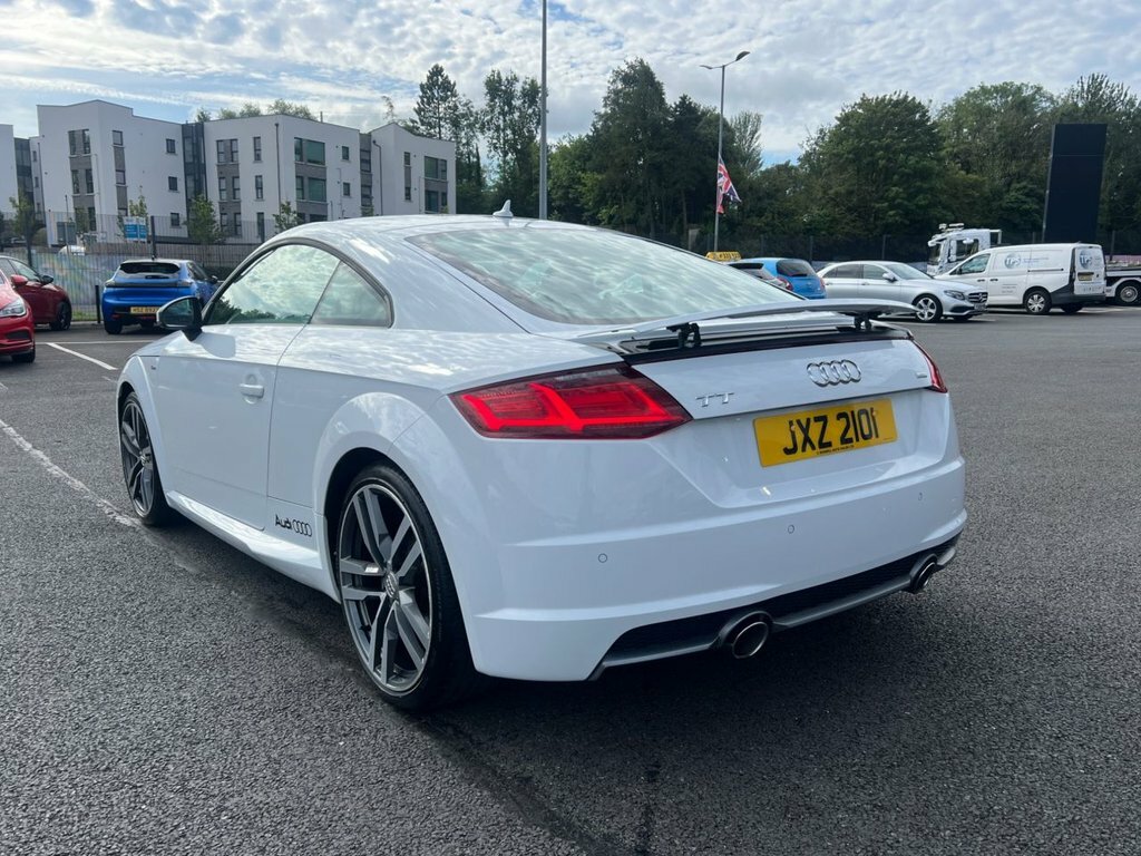Audi TT Coupe White #4