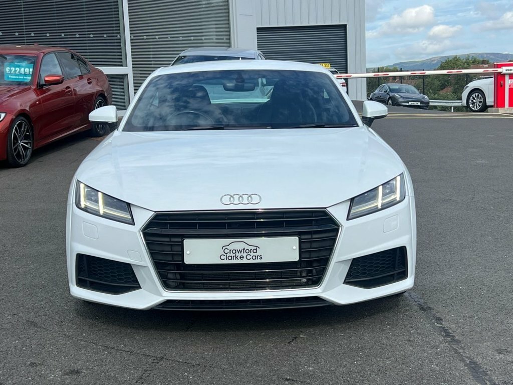 Audi TT Coupe White #2