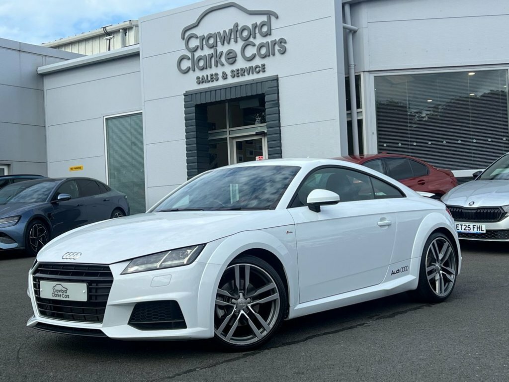 Audi TT Coupe White