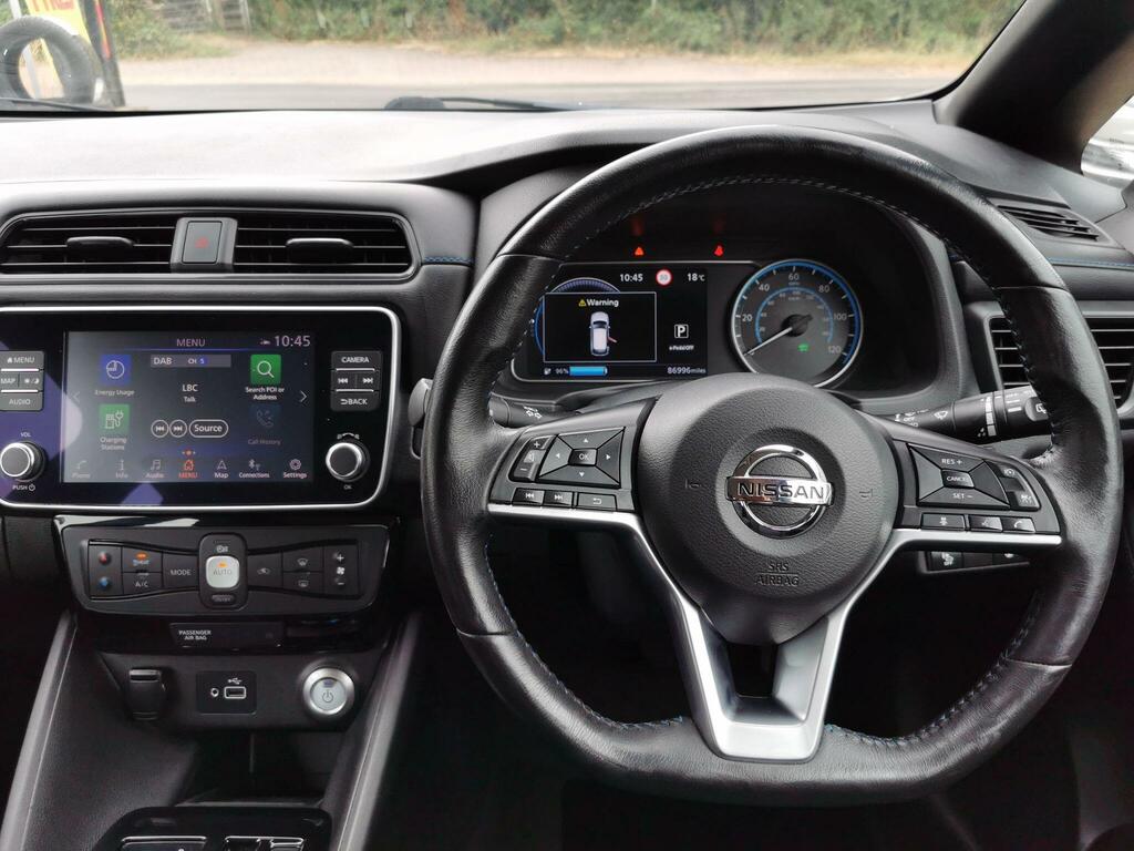 Nissan Leaf 40Kw Acenta With Sat Nav And Intelligent Cruise Co White #11