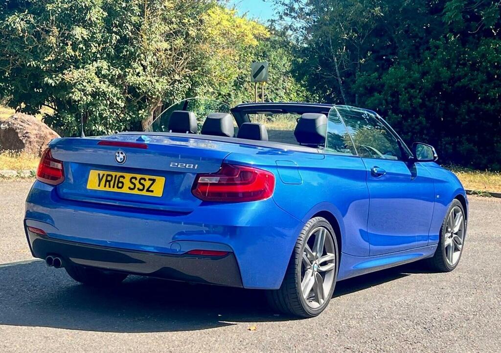 BMW 2 Series 2.0 228I M Sport Euro 6 Ss Blue #5