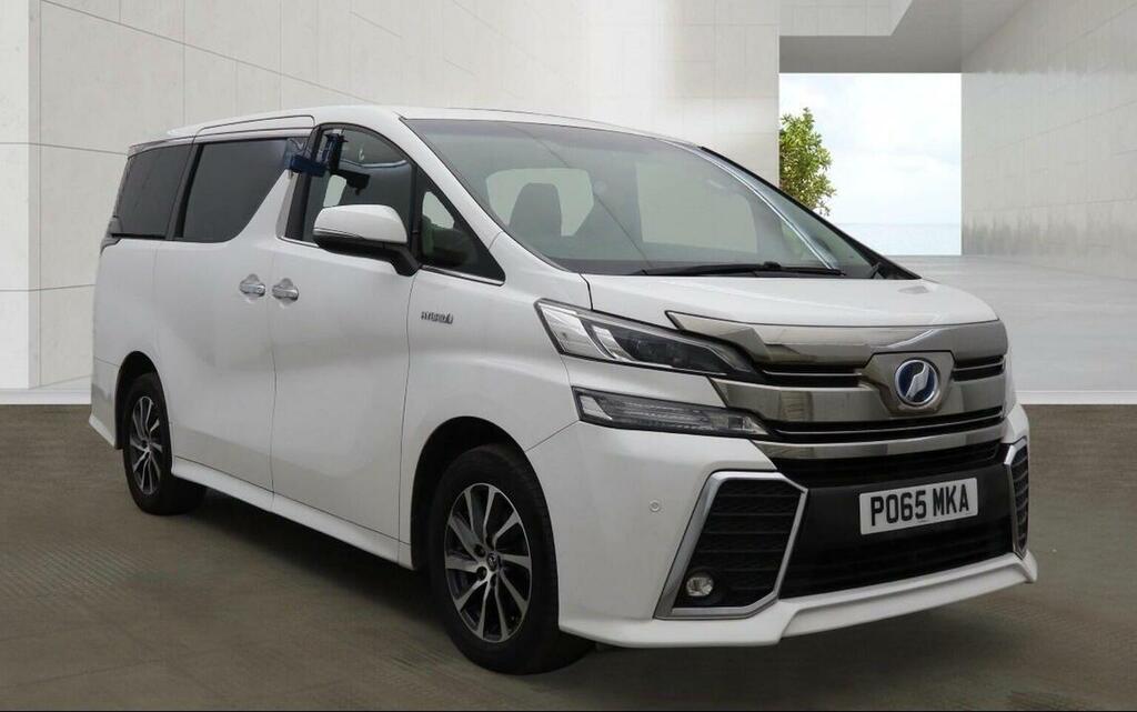 Toyota Vellfire 2.5 Hybrid Luxury Mpv E-cvt White