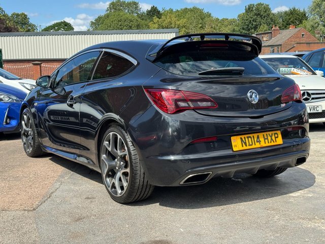 Vauxhall Astra GTC 2014 2.0T Vxr Euro 5 Ss ND14HXP Black #4