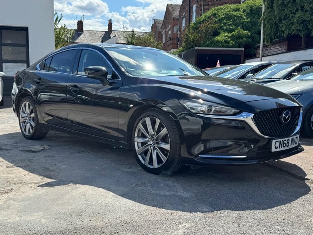 Mazda 6 2018 2.2 Skyactiv-d Sport Nav Euro 6 Ss 4 Black #5