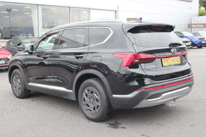 Hyundai Santa Fe 1.6 Tgdi Hybrid Premium 52021 - 2021 P PXZ4440 Black #6