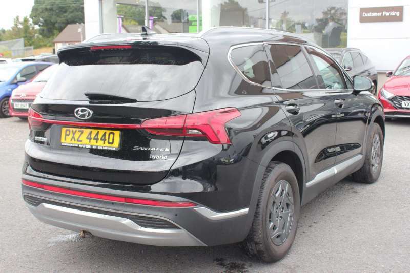 Hyundai Santa Fe 1.6 Tgdi Hybrid Premium 52021 - 2021 P PXZ4440 Black #4