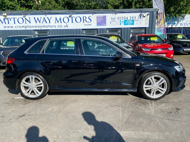Audi A3 1.5 Tfsi Cod 35 S Line Sportback S Tron YS68NYD Black #6