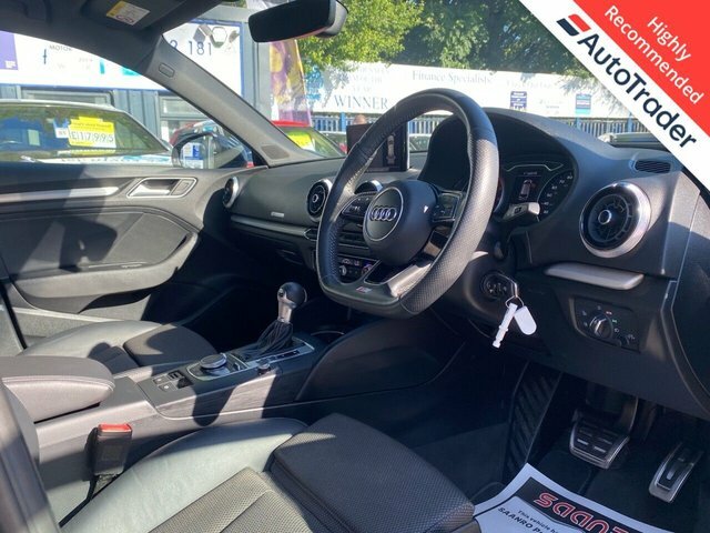 Audi A3 1.5 Tfsi Cod 35 S Line Sportback S Tron YS68NYD Black #2