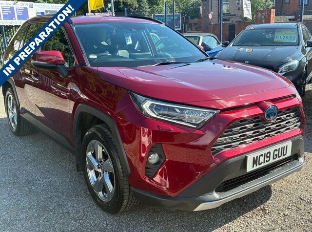 Toyota Rav 4 2.5 Vvt-h Excel Suv Hybrid Cvt Euro 6 Red