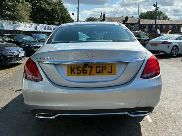 Mercedes-Benz C Class 1.6 C200d Sport Saloon Euro 6 S Silver #6