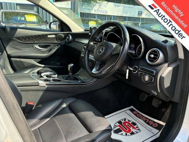 Mercedes-Benz C Class 1.6 C200d Sport Saloon Euro 6 S Silver