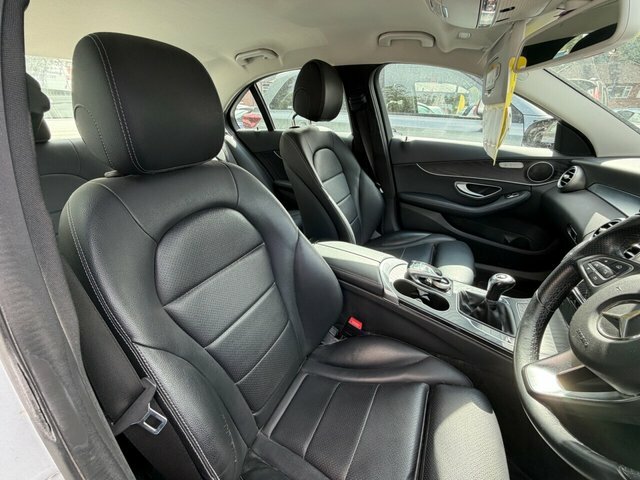 Mercedes-Benz C Class 1.6 C200d Sport Saloon Euro 6 S Silver #2