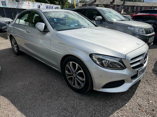 Mercedes-Benz C Class 1.6 C200d Sport Saloon Euro 6 S Silver #3