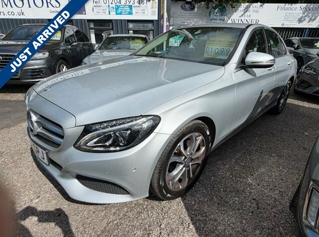 Mercedes-Benz C Class 1.6 C200d Sport Saloon Euro 6 S Silver