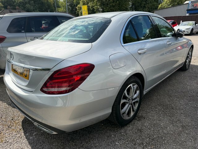 Mercedes-Benz C Class 1.6 C200d Sport Saloon Euro 6 S Silver #4