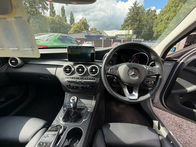 Mercedes-Benz C Class 1.6 C200d Sport Saloon Euro 6 S Silver #5