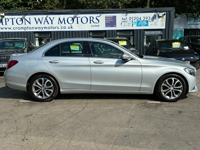 Mercedes-Benz C Class 1.6 C200d Sport Saloon Euro 6 S Silver #4