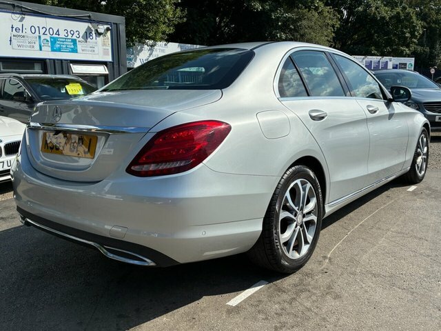 Mercedes-Benz C Class 1.6 C200d Sport Saloon Euro 6 S Silver #5