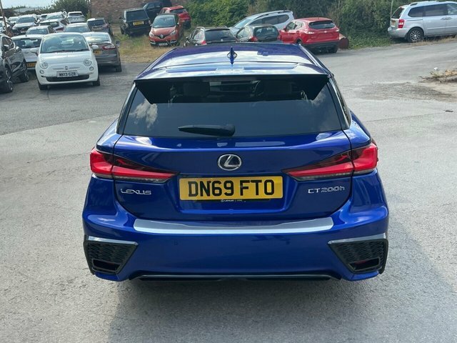 Lexus CT 1.8 200H F Sport Hatchback Hybrid E-cvt Blue #2
