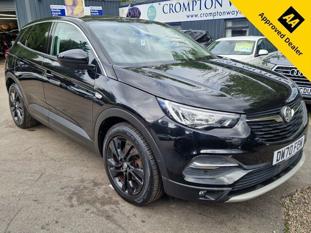 Vauxhall Grandland X 1.2 Turbo Sri Nav Suv Euro 6 S Black