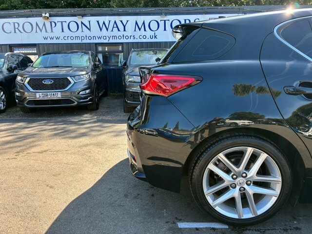 Lexus CT 1.8 200H Se Plus Pack Hatchback Hybri Black #6
