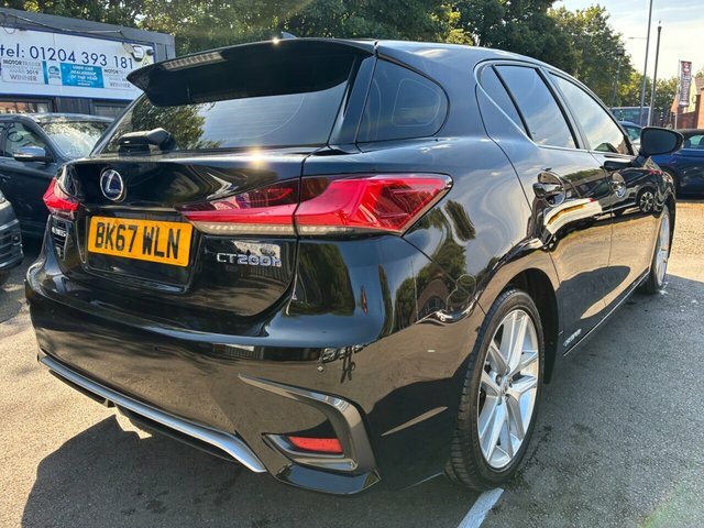 Lexus CT 1.8 200H F Sport Hatchback Hybrid Cvt E Blue #8