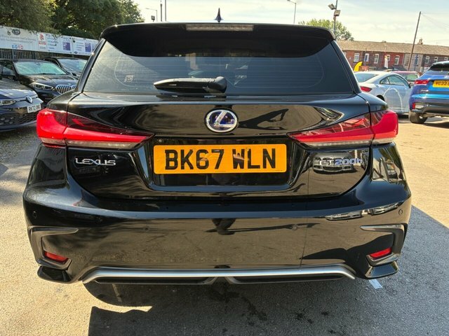 Lexus CT 1.8 200H F Sport Hatchback Hybrid Cvt E Blue #9