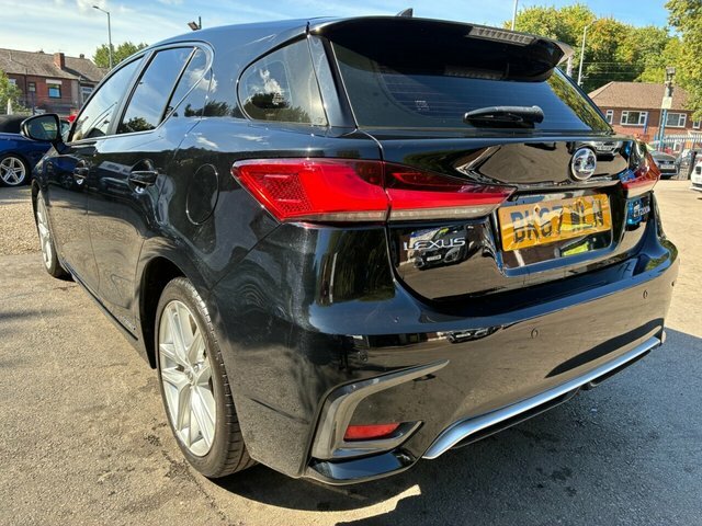 Lexus CT 1.8 200H F Sport Hatchback Hybrid Cvt E Blue #12