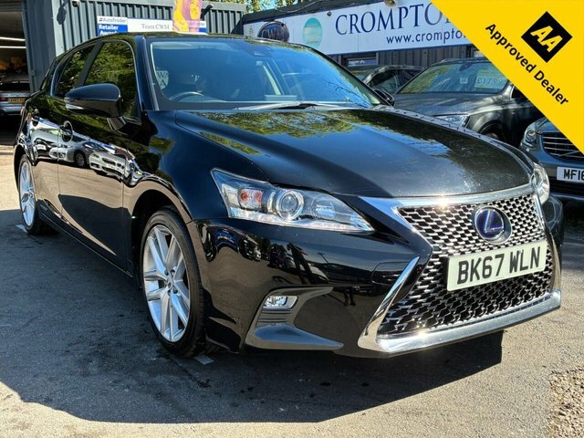 Lexus CT 1.8 200H Se Plus Pack Hatchback Hybri Black