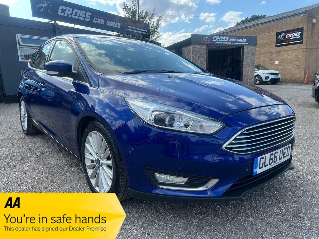 Ford Focus 1.5 Tdci Titanium X Euro 6 Ss Blue