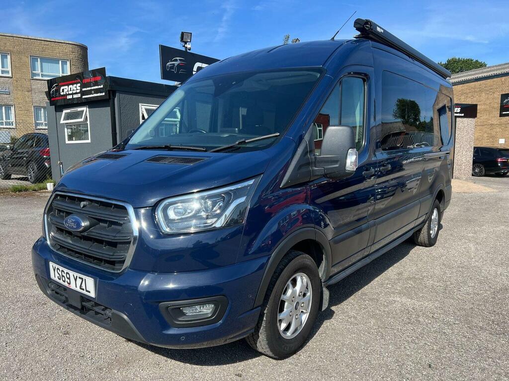 Ford Transit Custom 2.0 350 Ecoblue Limited Rwd L3 H2 Euro 6 Ss Blue #4