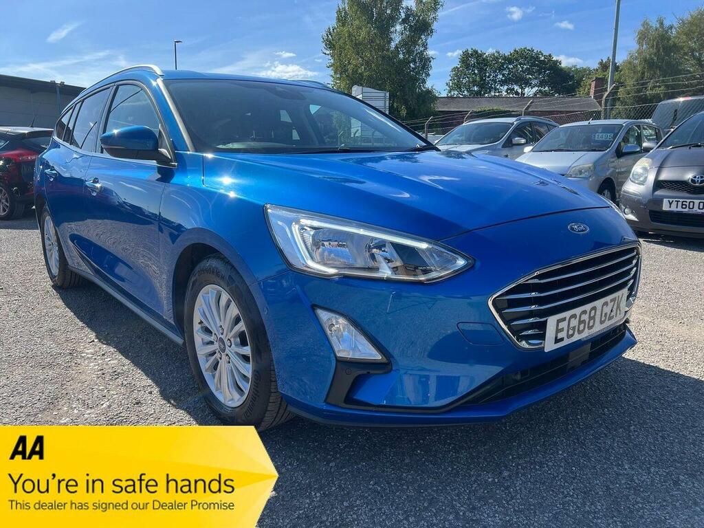 Ford Focus 1.0T Ecoboost Titanium Euro 6 Ss Blue