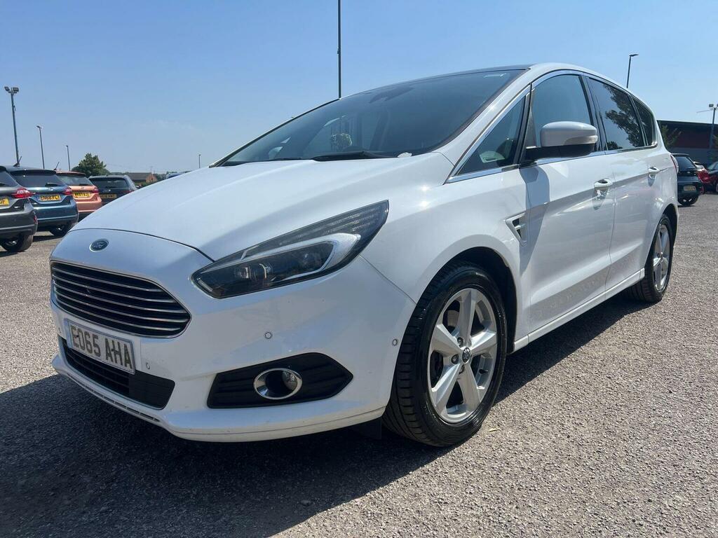 Ford S-Max Mpv 2.0 Tdci Titanium Euro 6 Ss 201565 EO65AHA White #2