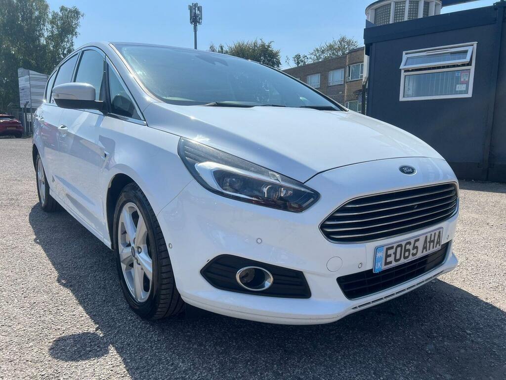 Ford S-Max Mpv 2.0 Tdci Titanium Euro 6 Ss 201565 White