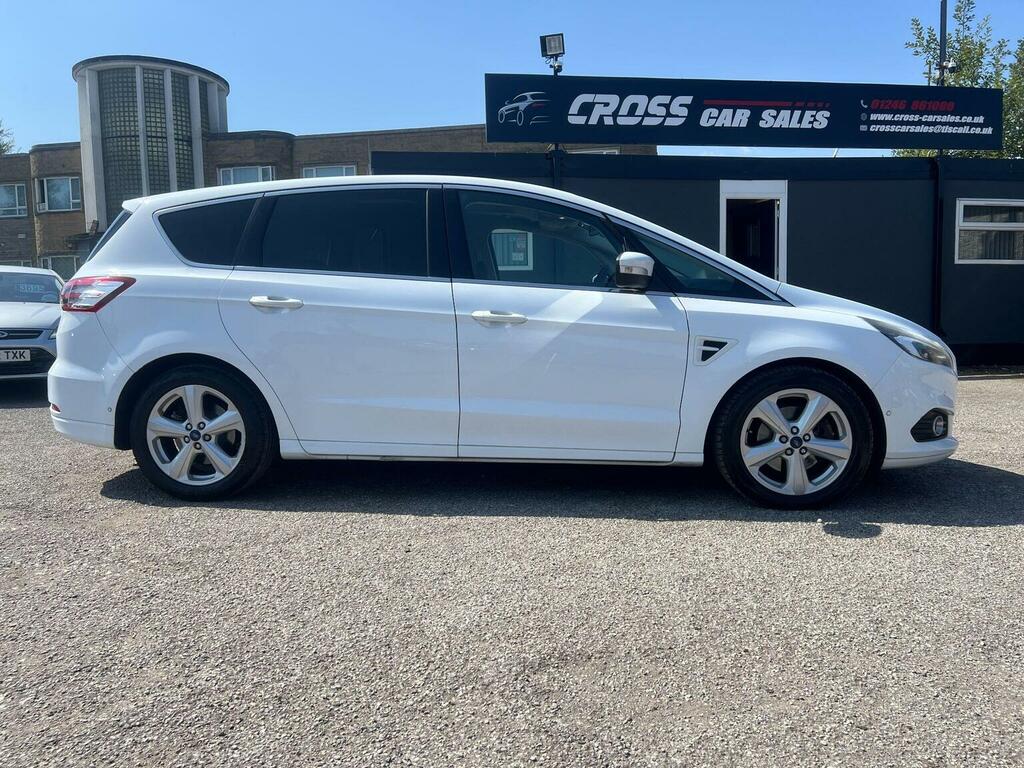 Ford S-Max Mpv 2.0 Tdci Titanium Euro 6 Ss 201565 EO65AHA White #6