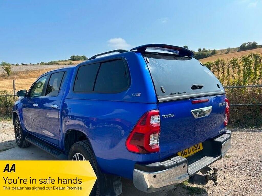 Toyota HILUX 2.8 D-4d Invincible 4Wd Euro 6 Ss Blue #2