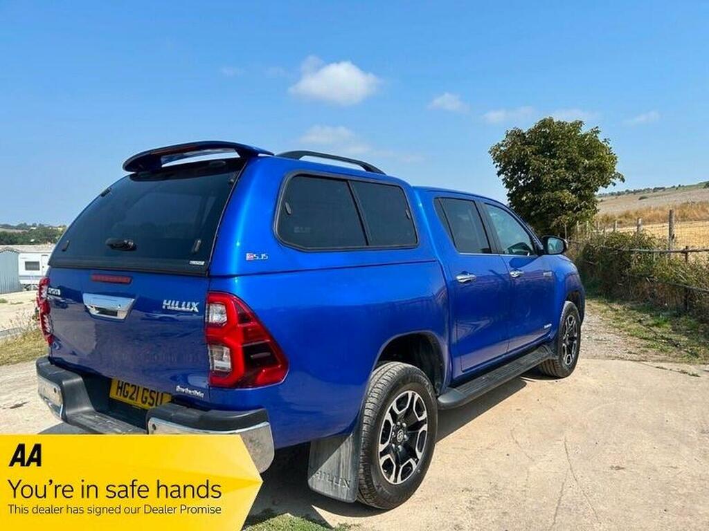Toyota HILUX 2.8 D-4d Invincible 4Wd Euro 6 Ss Blue #4